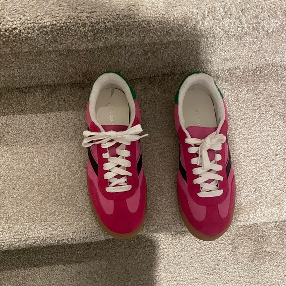 Madden Girl Shoes - Madden Girl Fuchsia and Blackberry Sneakers